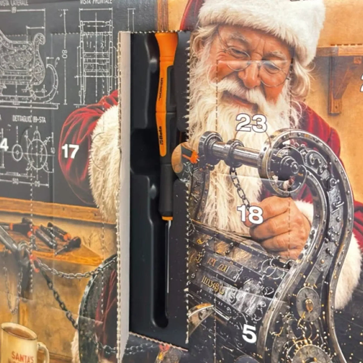 Calendario dell'Avvento 30 Utensili Beta 9920 CA/26