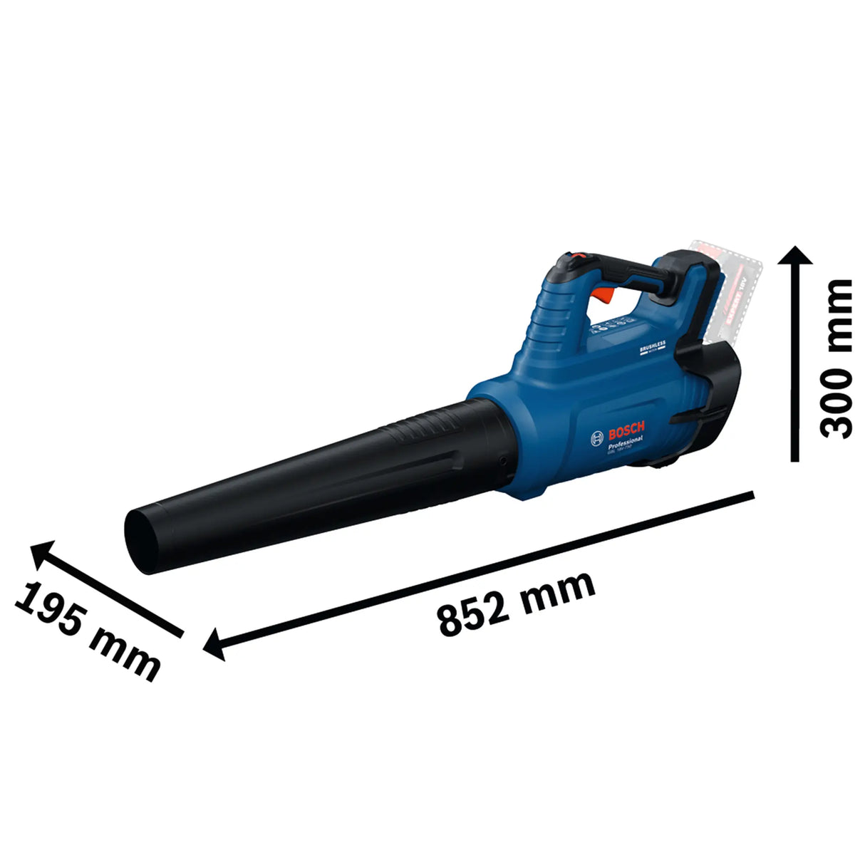 Soffiatore Bosch GBL 18V-750