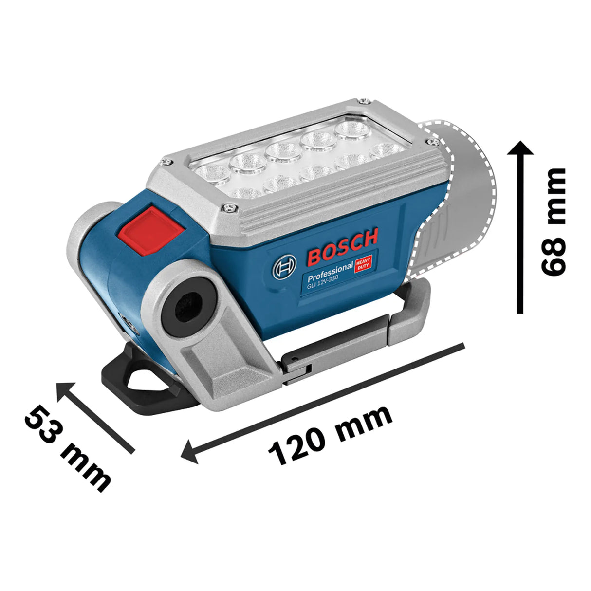 Faro da cantiere Bosch GLI 12V-330 PRO 12V