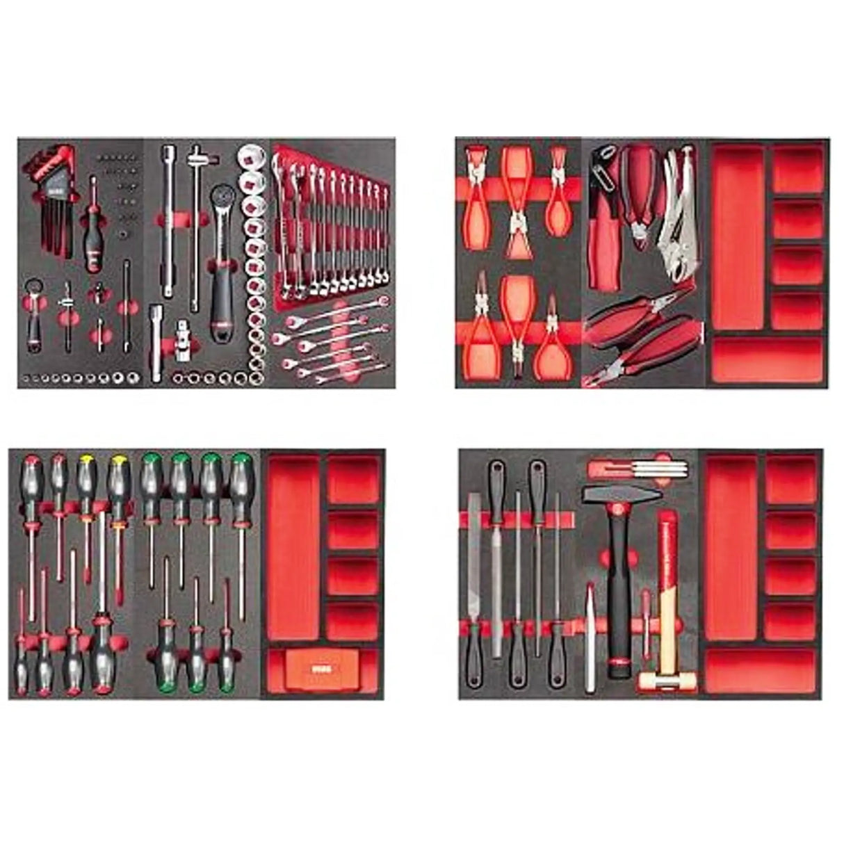 Carrello USAG RACING 519 RS6/3MM con Assortimento 156 pz