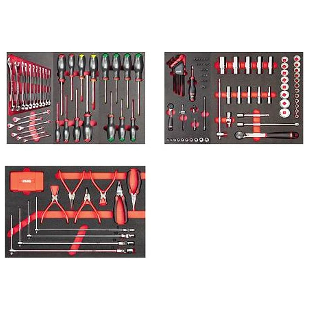 Carrello RACING Usag 519 RS6/3MA con Assortimento Autoriparazione