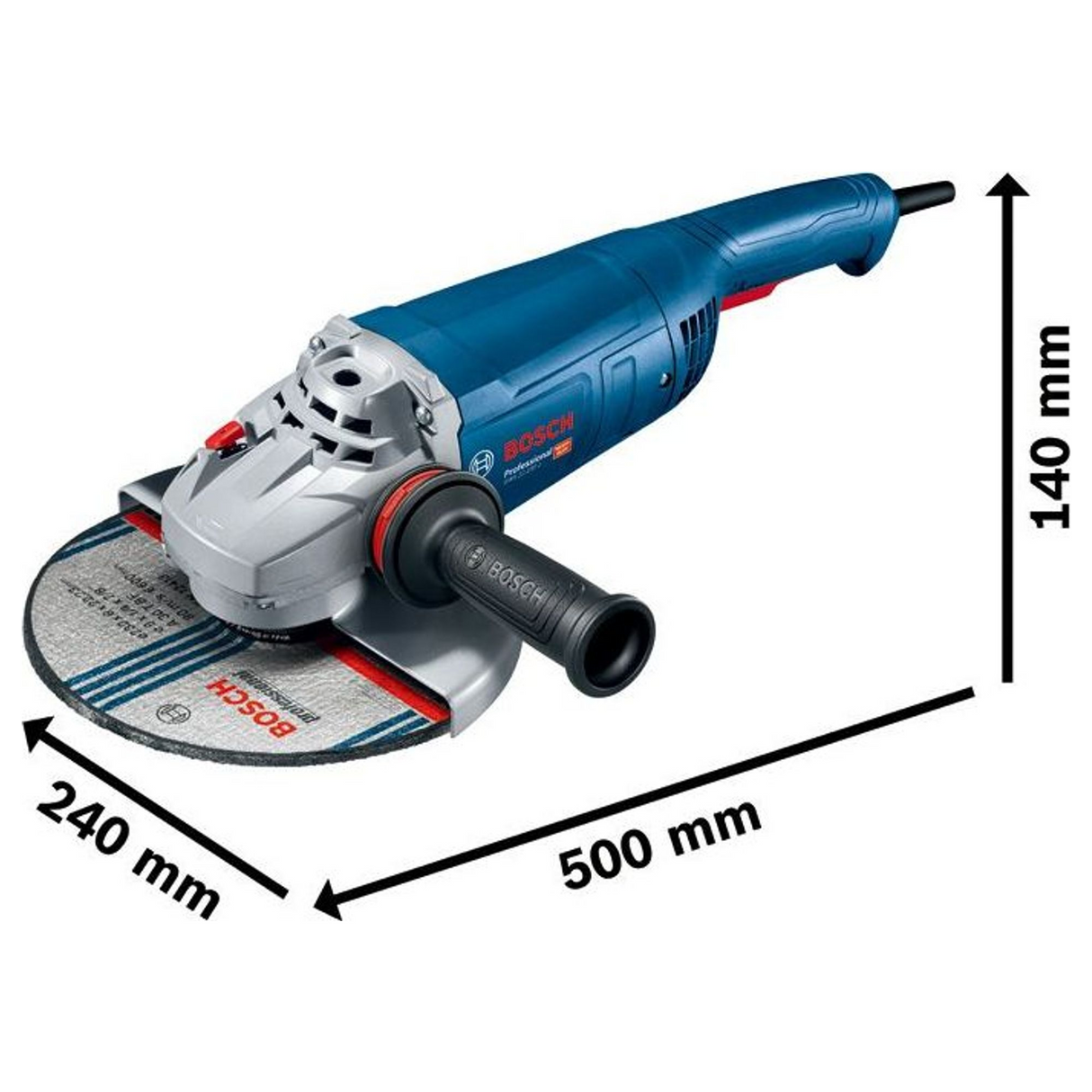 06018C1300 - Schleifmaschine Bosch GWS 22-230 J PRO 2200W - Bild 19