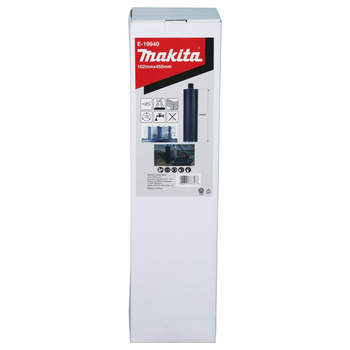 E-19940 - Diamantkrone Makita E-19940 102x450mm Nass 1-1/4"UNC - Bild 6