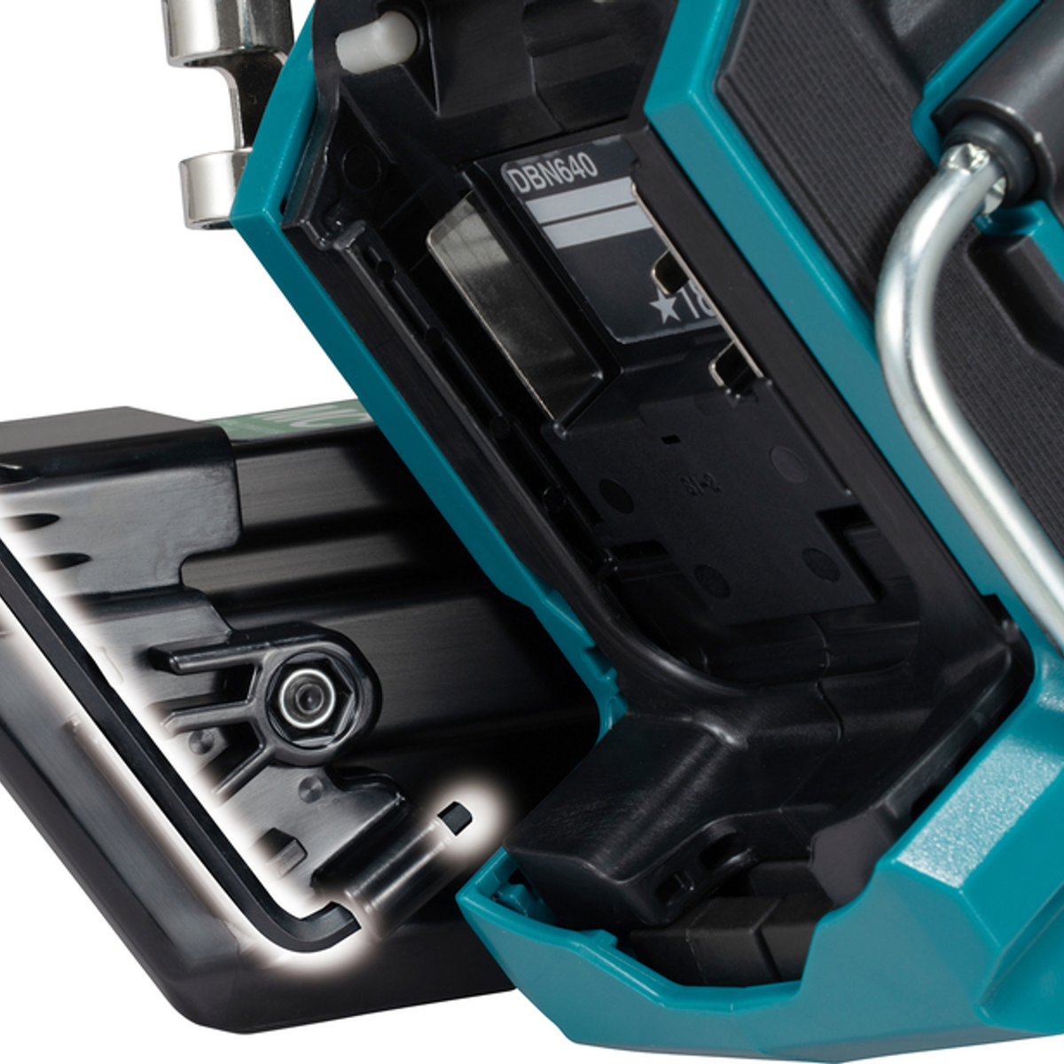 DBN640ZK - Chiodatrice per Connettori Metallici Makita DBN640ZK 18V - Immagine 18