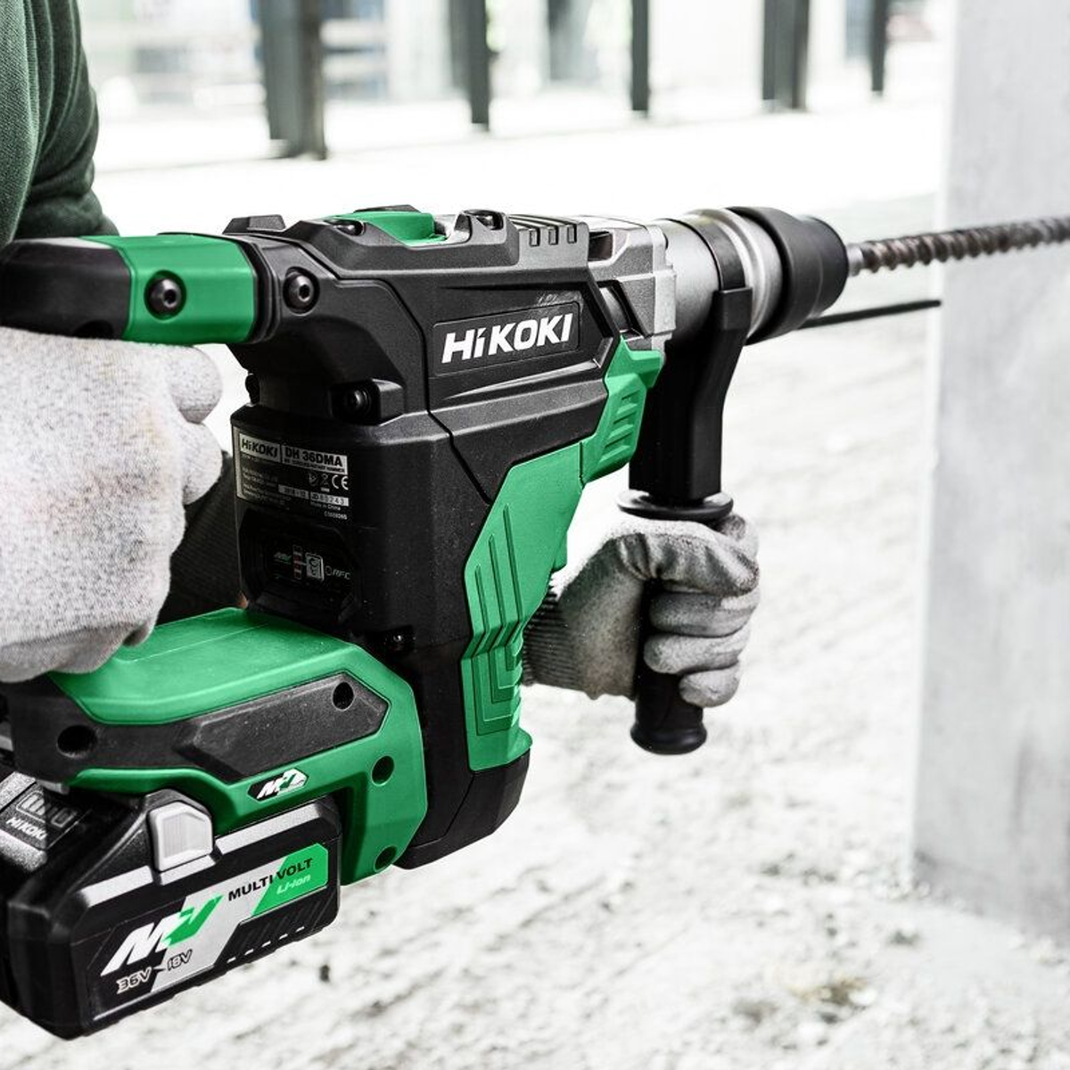 DH36DMAW2Z – HiKOKI DH36DMAW2Z SDS-Max 36V 7,1J Akku-Schlagbohrschrauber – Bild 2