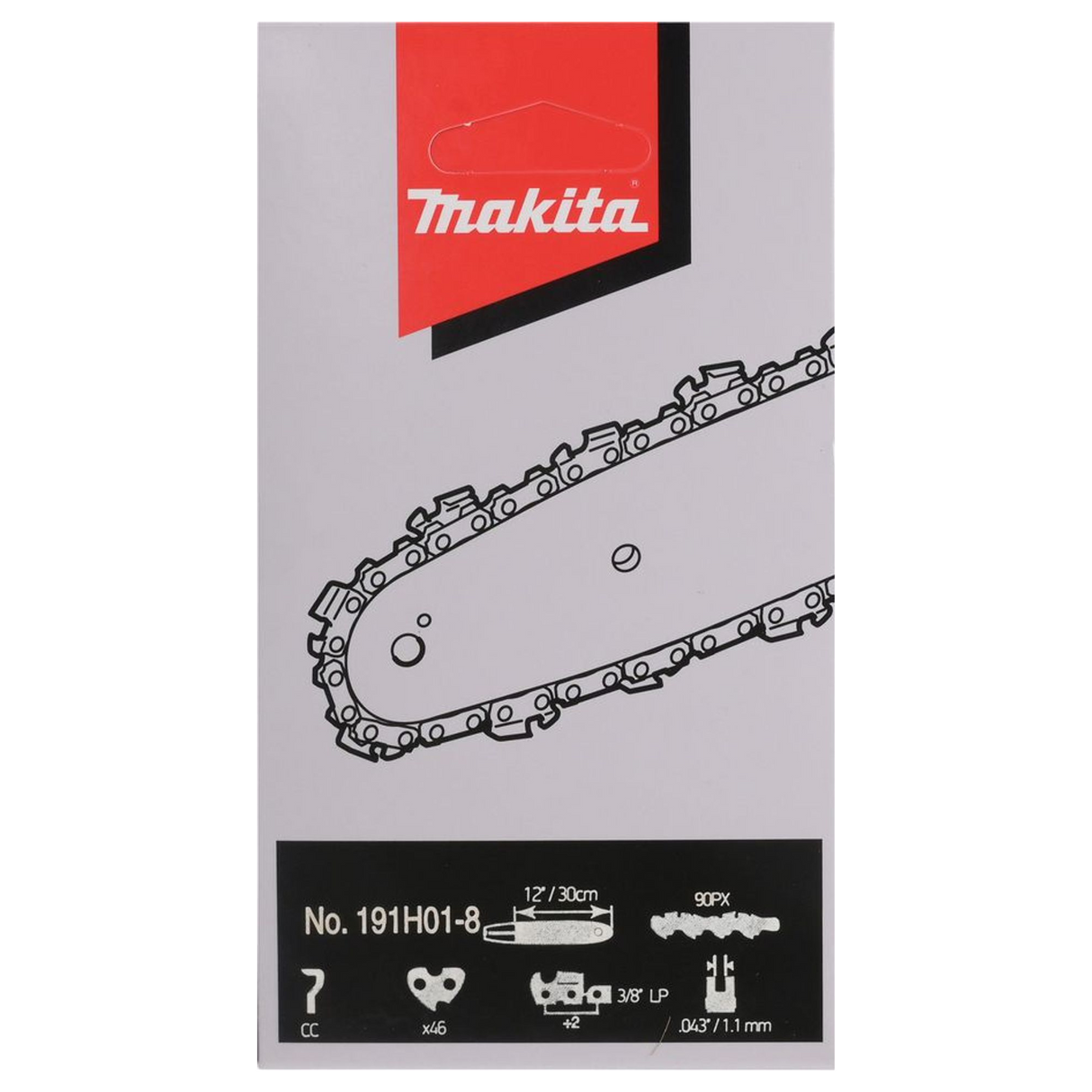 191H01-8 - Kette Makita 191H01-8 90PX 30cm - Bild 4