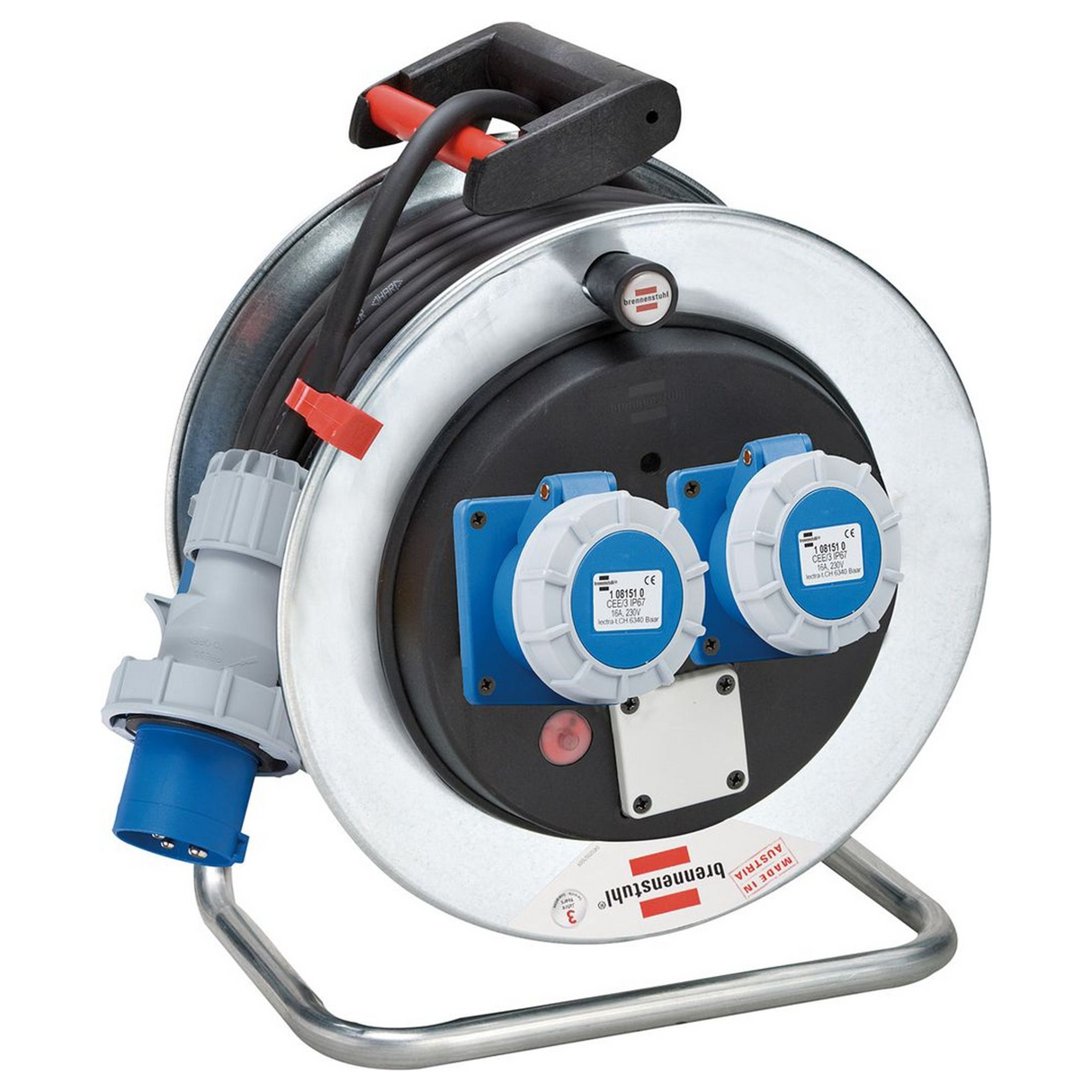 1192796 – Brennenstuhl Garant CEE/3 SK 290 33 m IP67 Kabeltrommel