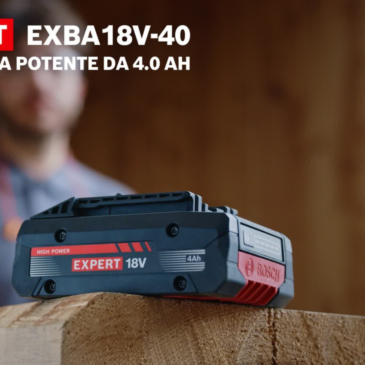 1600A0373M - Starterset Bosch Professionelle EXBA18V-40 + GAL 12V/18V-80 18V 4Ah - Bild 7