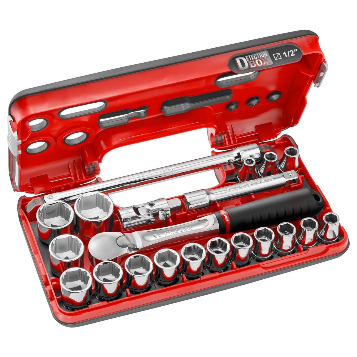 SL.DBOX1GRPPB – Facom SL.DBOX1GRPPB 1/2" OGV Grip Steckschlüsselsatz, 21-teilig – Abbildung 3