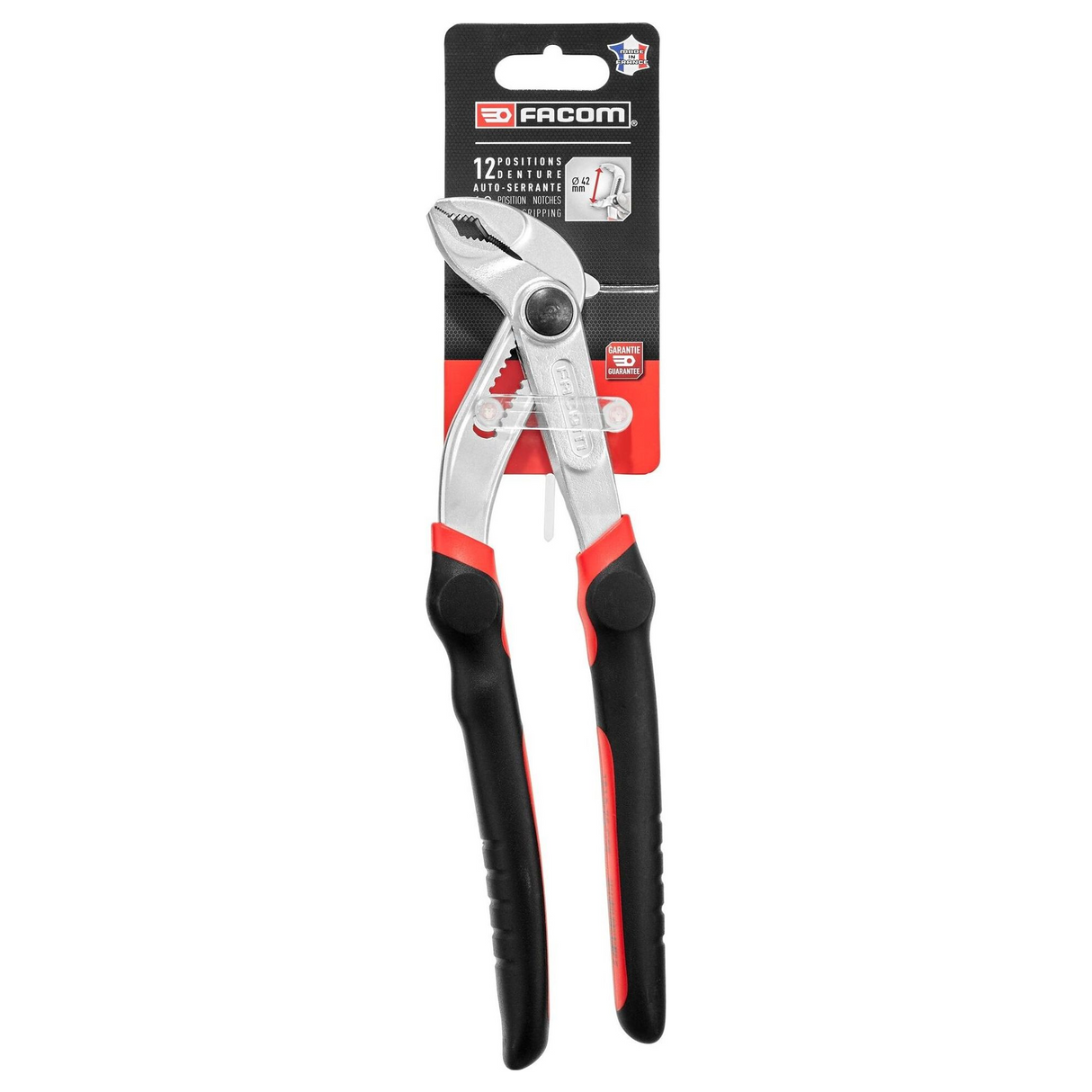 181A.25CPEPB – Facom Multi-Grip-Zange 181A.25CPEPB 250 mm – Abbildung 6
