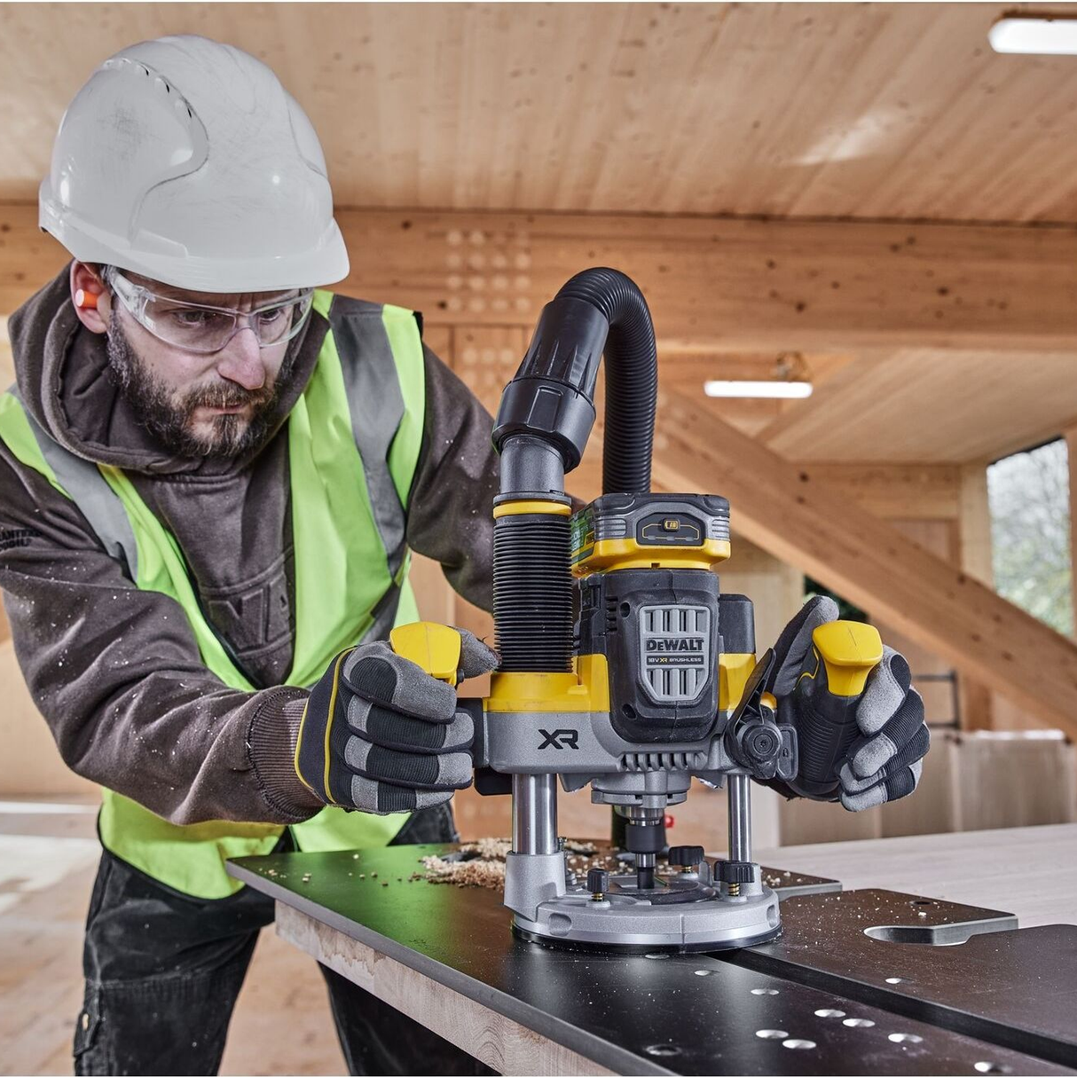 DCW620NT-XJ - Elettrofresatrice Dewalt DCW620NT-XJ 18V - Immagine 7