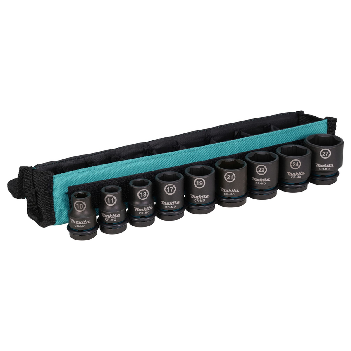 E-16617 - Kompassset Makita Impact Black E-16617 ½" 9 Stück Kurz - Bild 2