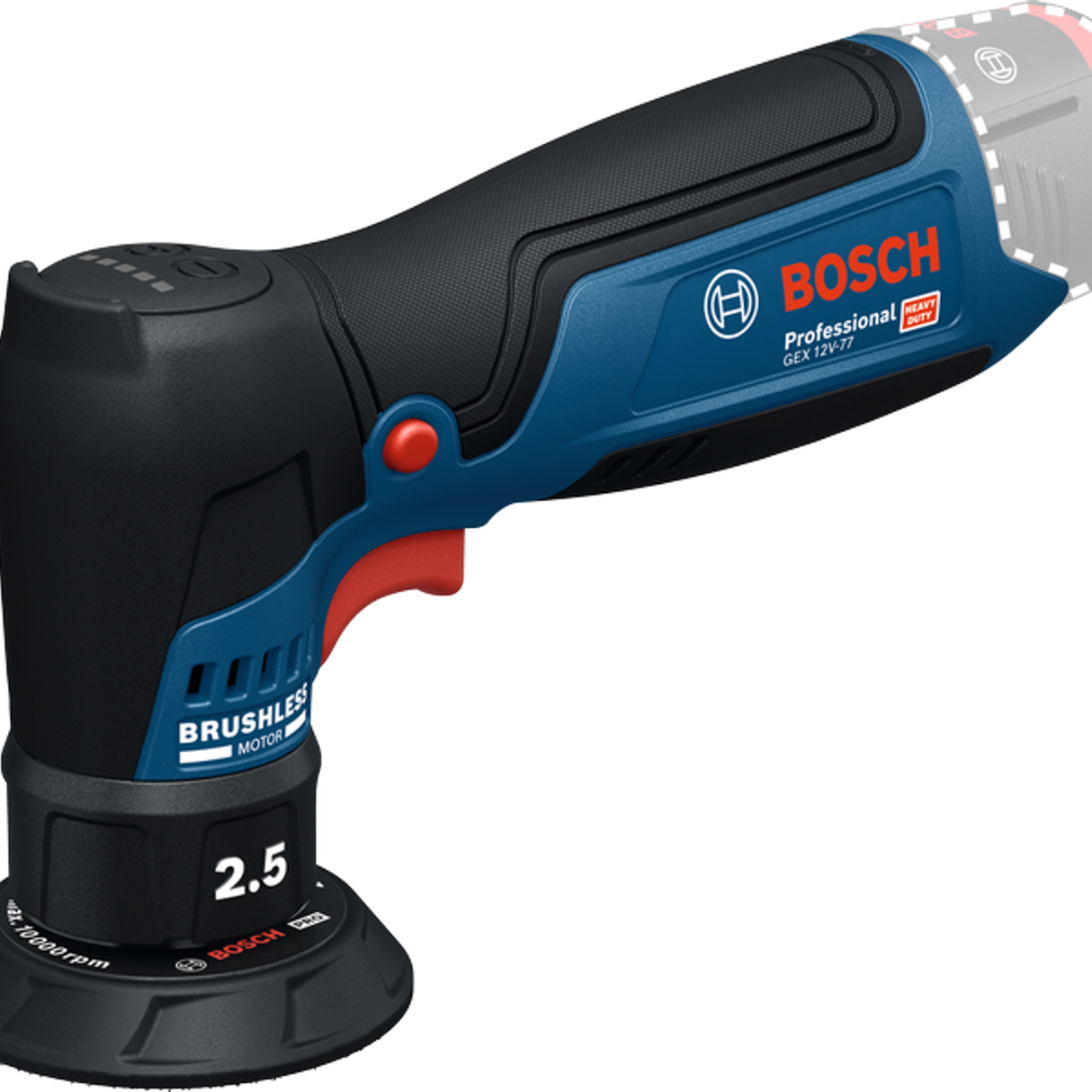 06019L2100 - Sander Bosch GEX 12V-77 PRO 12V - Bild 19