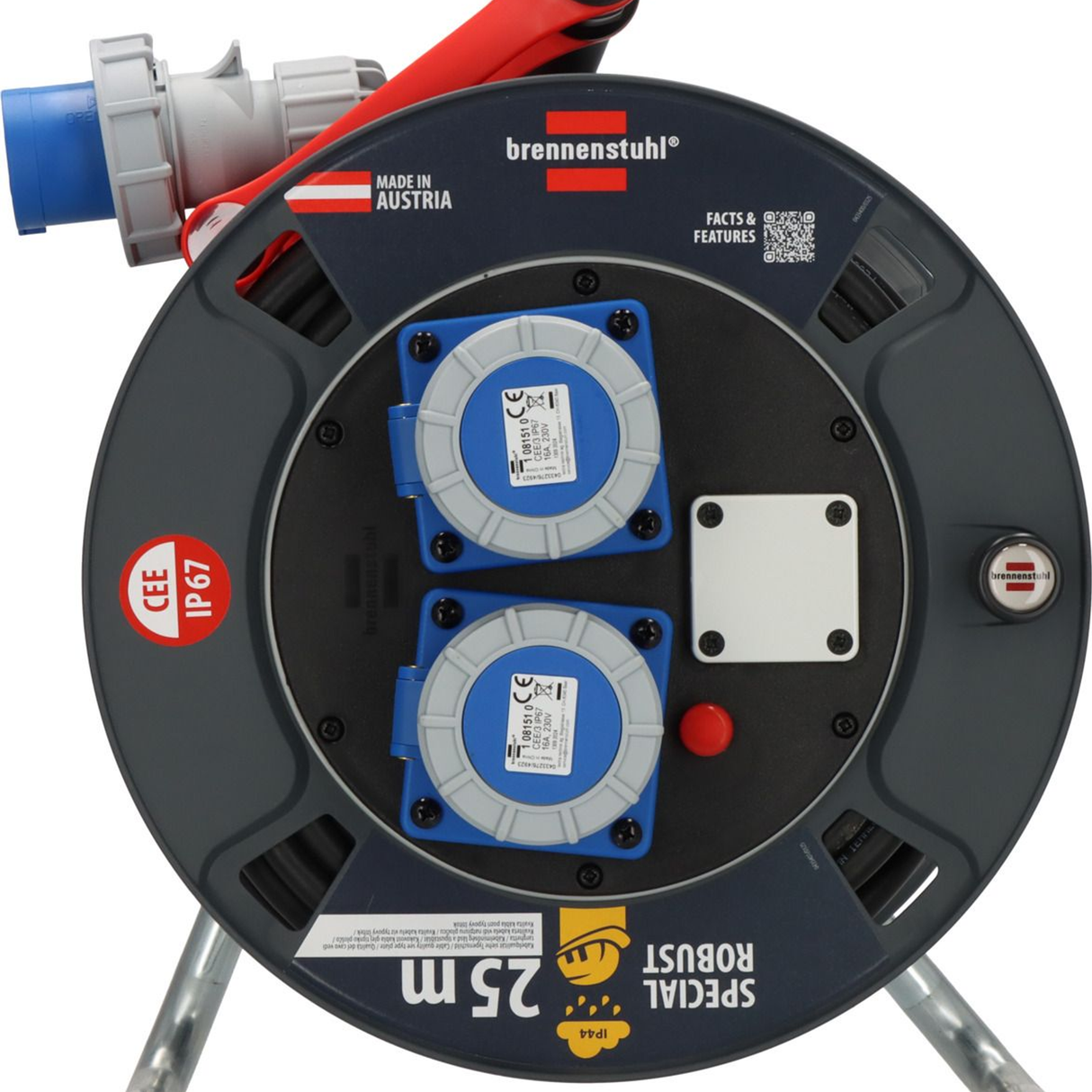 1132826 - Brennenstuhl ST 300 CEE IP67 25m Kabeltrommel - Bild 2