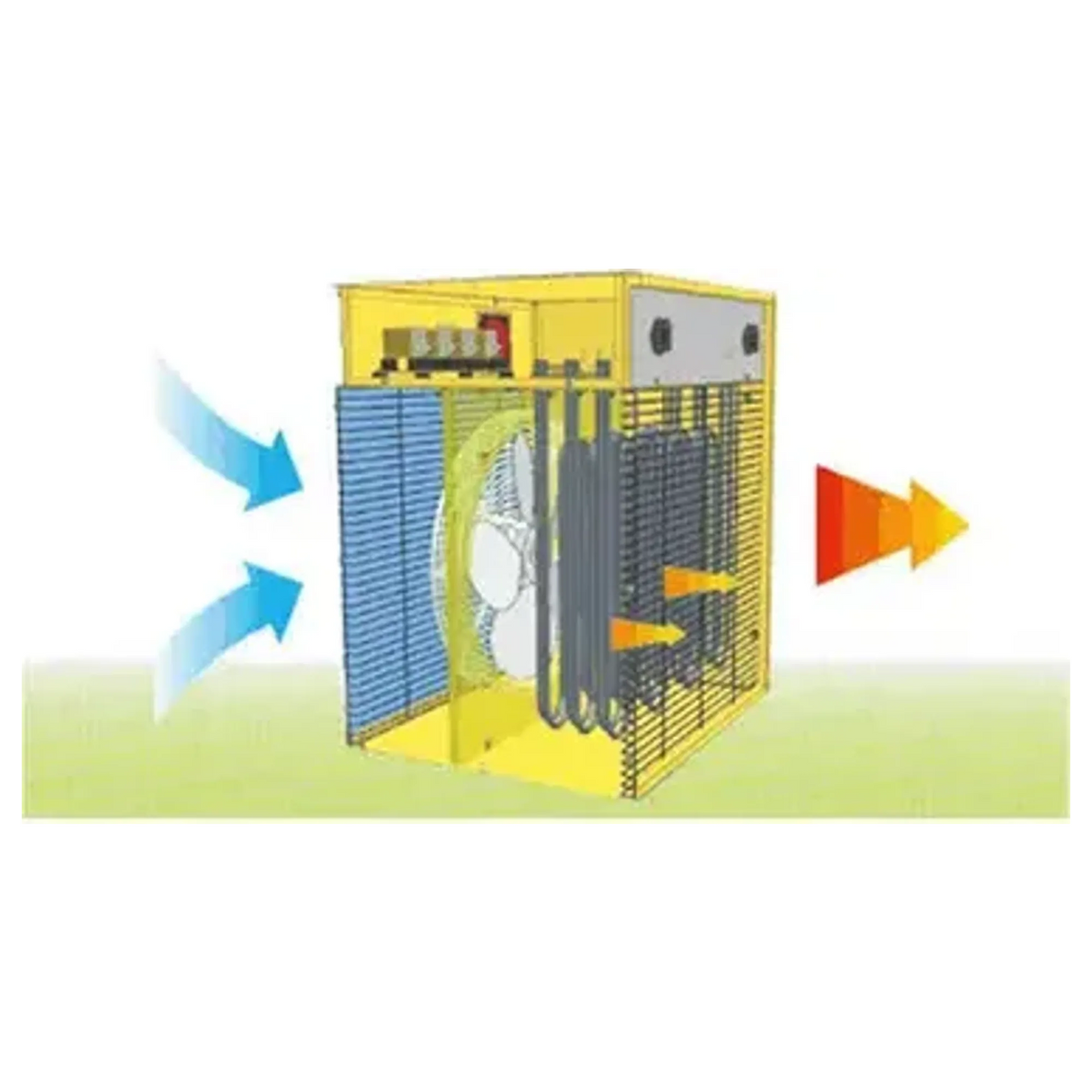 4012052 - Riscaldatore Aria Elettrico a Ventola Master B 5 5kW 400V - Immagine 18
