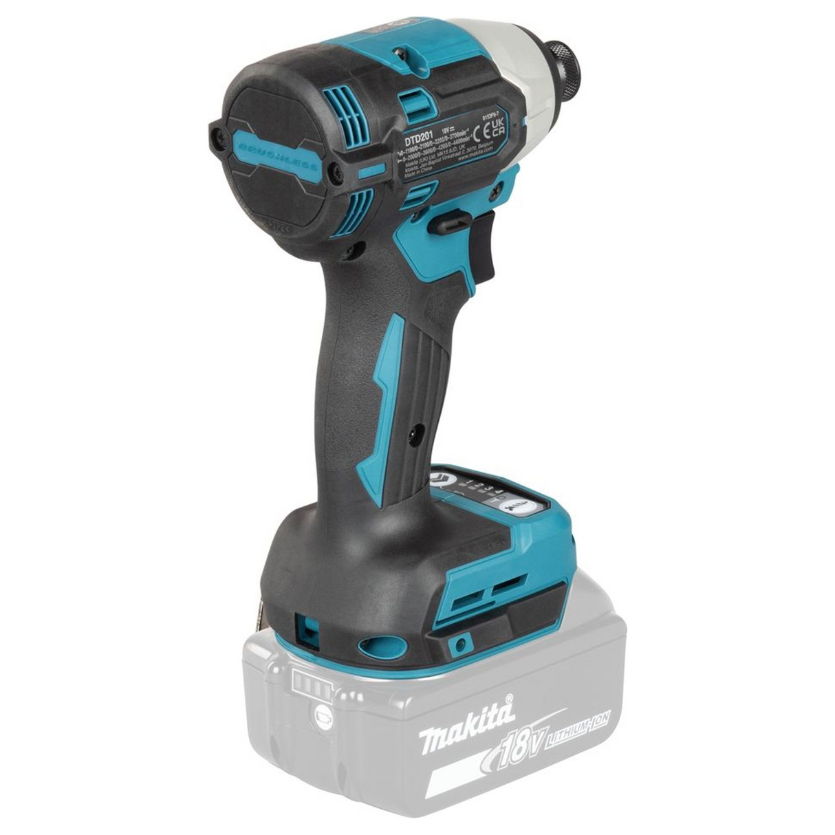 DTD201Z - Avvitatore ad Impulsi Makita DTD201Z 18V - Immagine 5