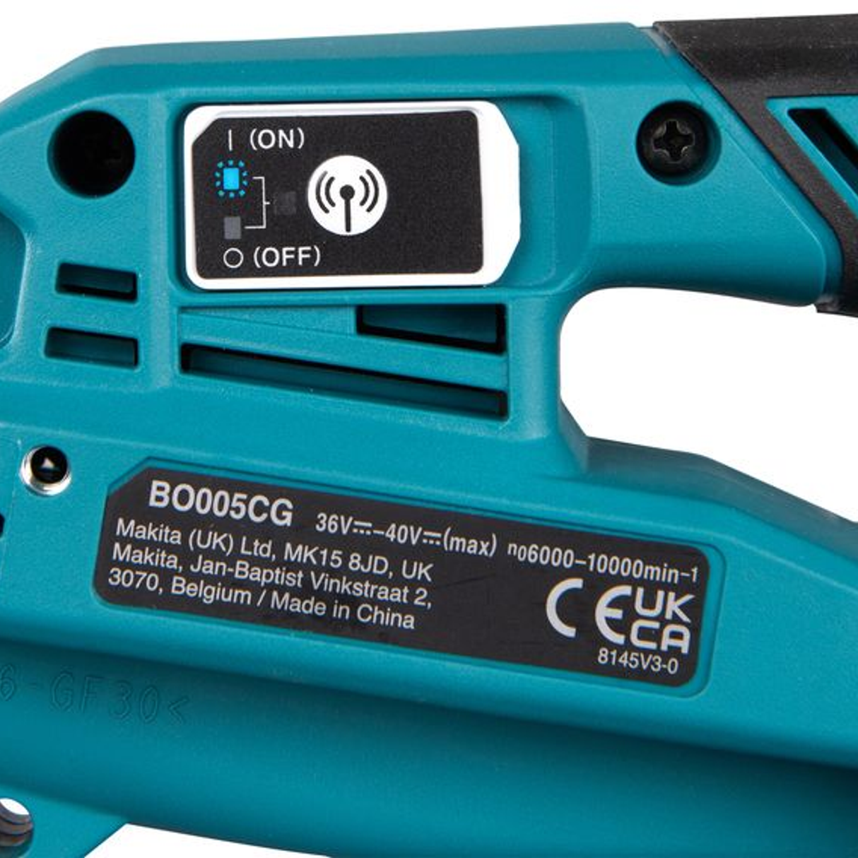BO005CGZ - Levigatrice Orbitale Makita BO005CGZ 40V - Immagine 13