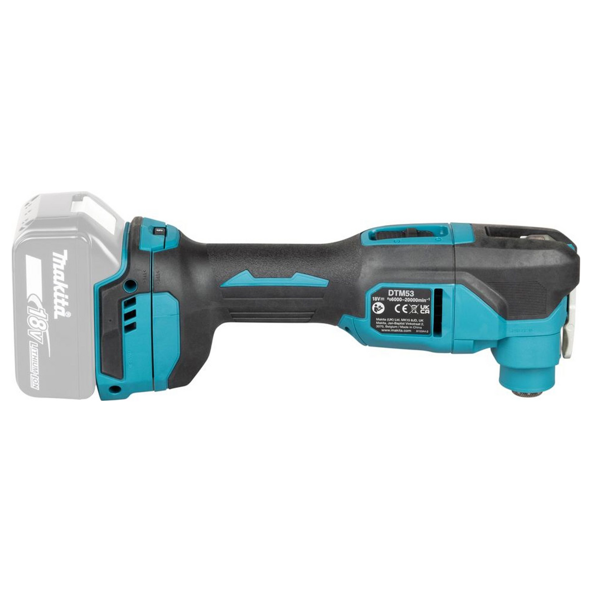 DTM53ZX1 - Multifunktionswerkzeug Makita DTM53ZX1 18V - Bild 6