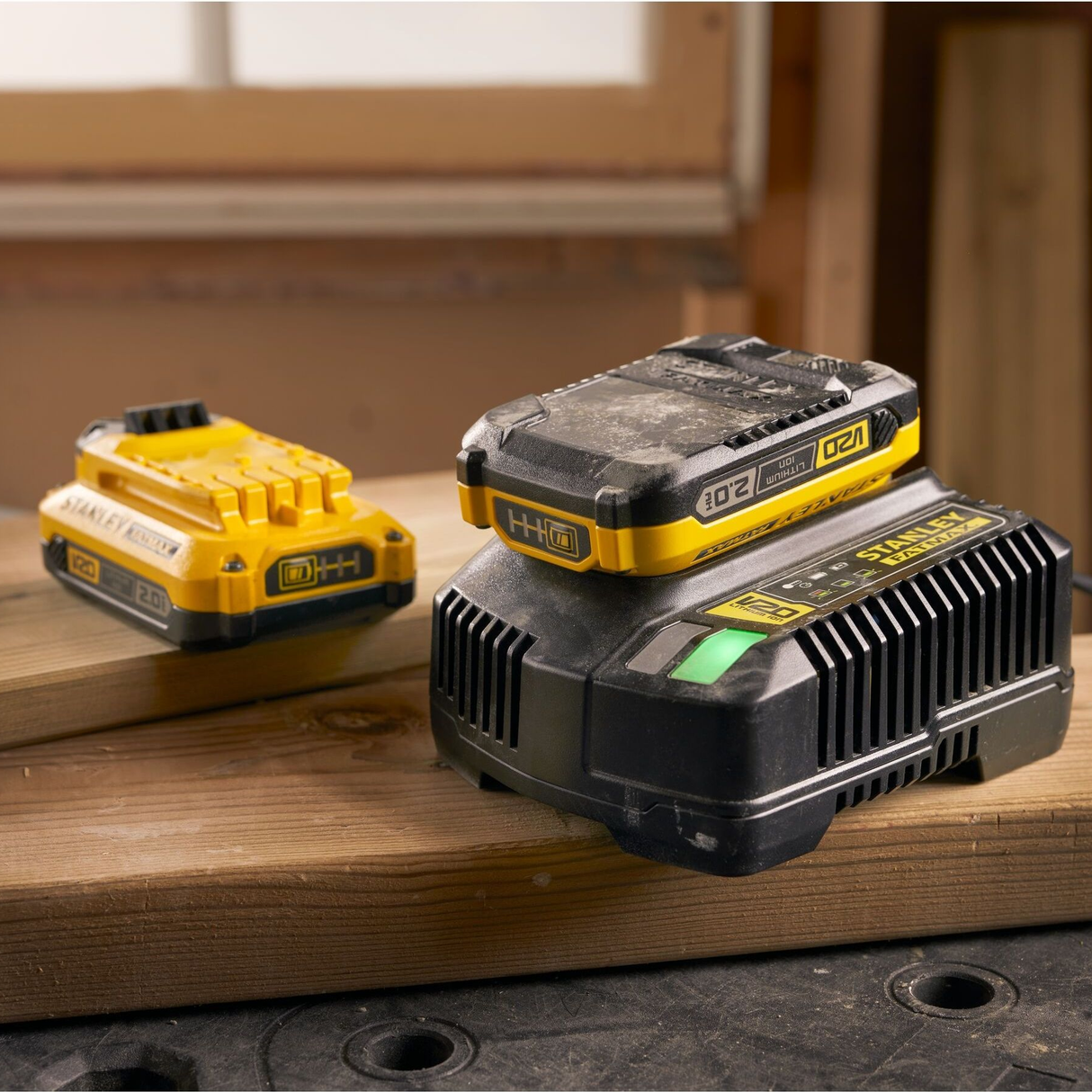 Batteria Stanley FatMax V20 SFMCB202-XJ 18V 2Ah