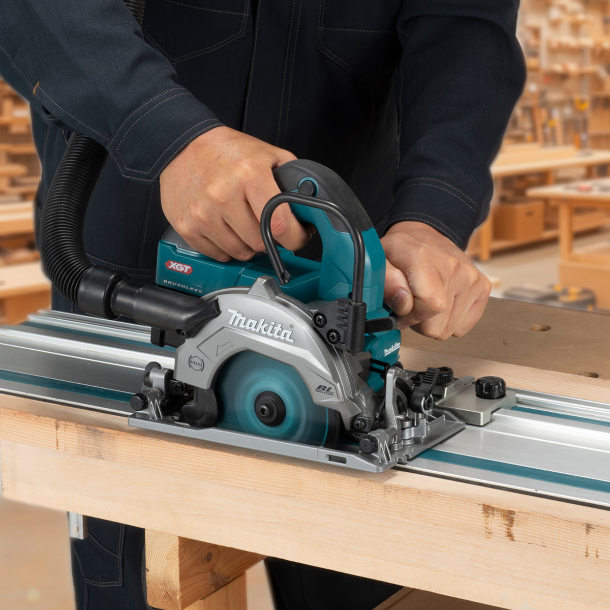 HS014GZ - Sega Circolare Makita HS014GZ 40V XGT 125mm - Immagine 24