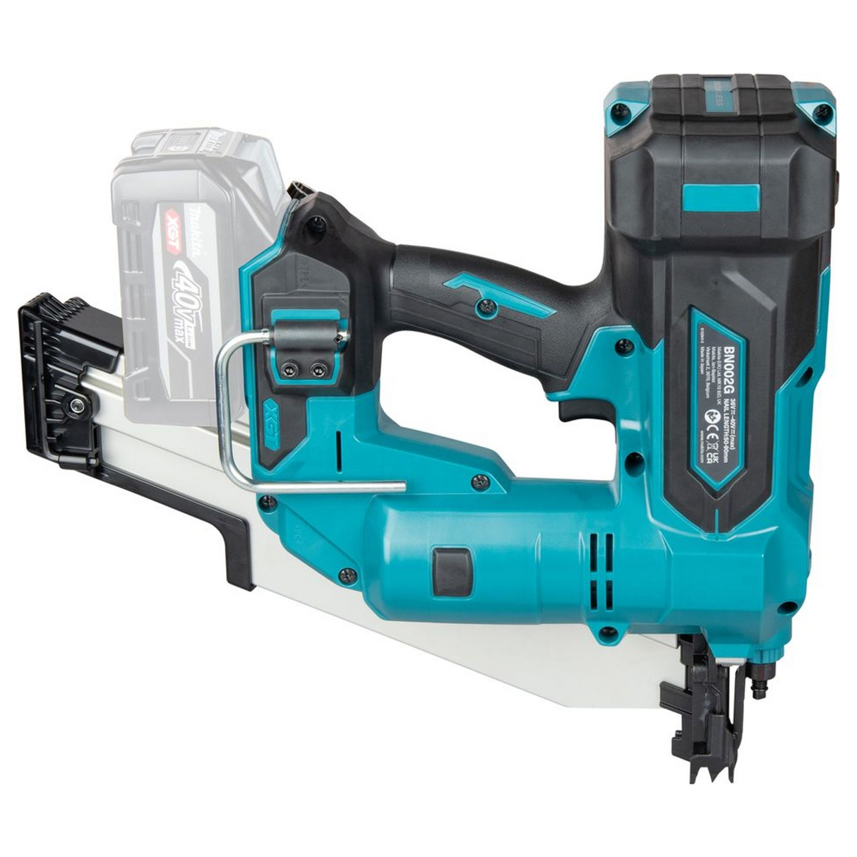 BN002GZ - Nagler Makita BN002GZ XGT 40V - Bild 6