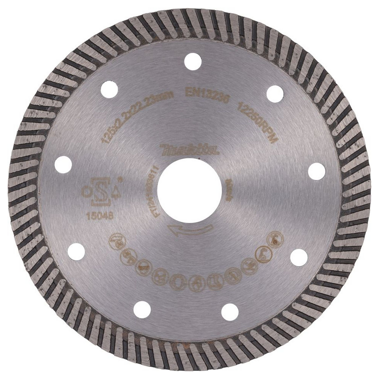 D-80167 - Diamantscheibe Makita D-80167 125 mm Marmor-Granit - Bild 3