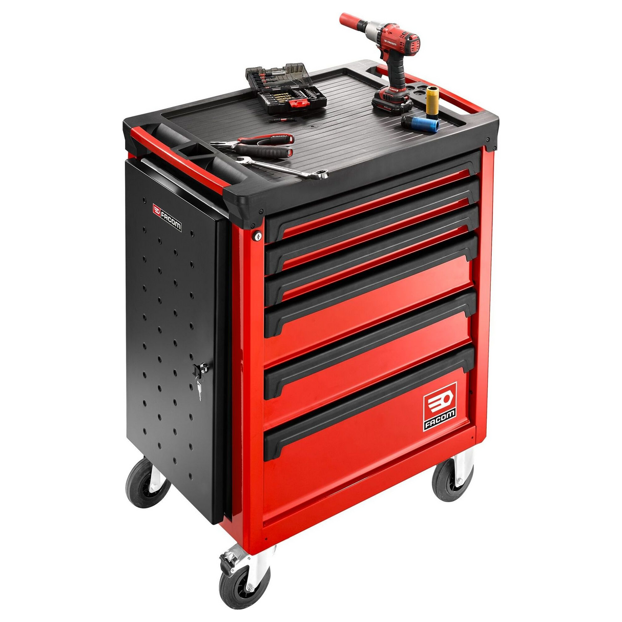 ROLL.6M3A – Facom ROLL.6M3A Rollcontainer mit 6 Schubladen – Abbildung 17