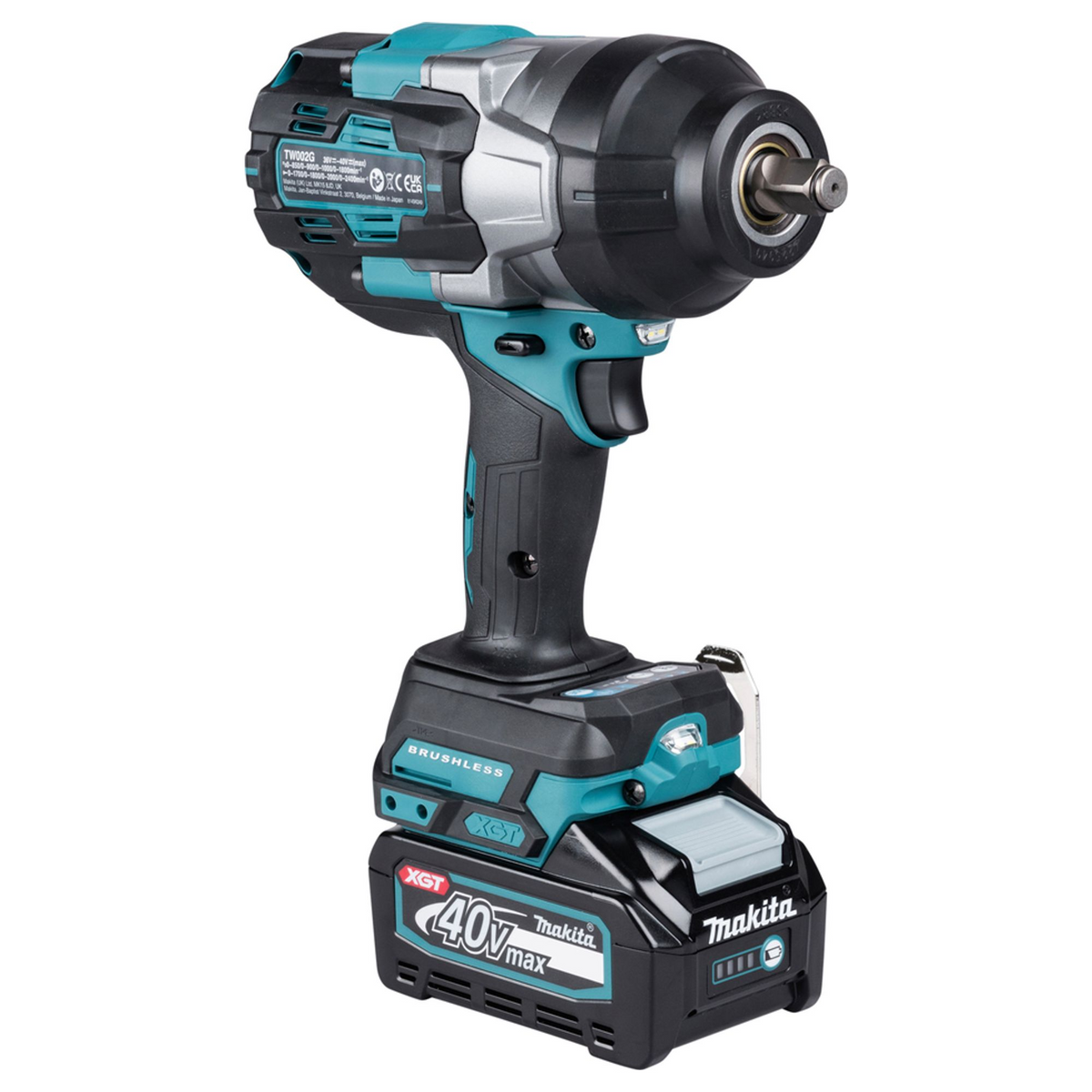TW002GU201 - Chiave a Impulsi Makita TW002GU201 XGT 40V 4Ah - Immagine 7