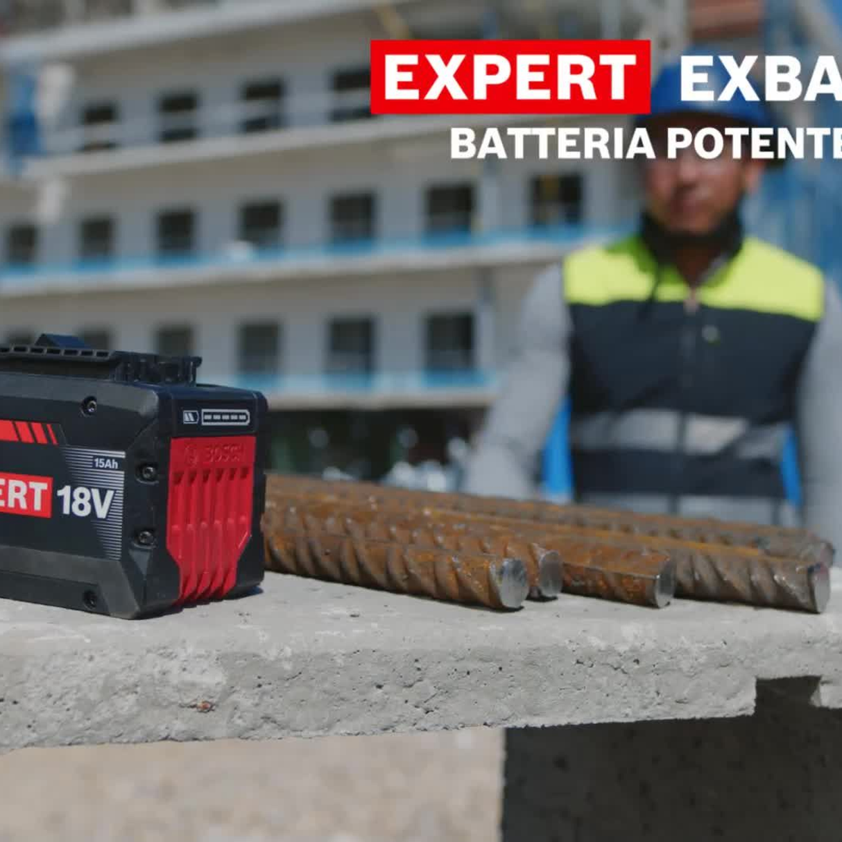 1600A0373Z - Starterset Bosch EXBA18V-150 + EXAL18V-160 18V 15Ah - Abbildung 7
