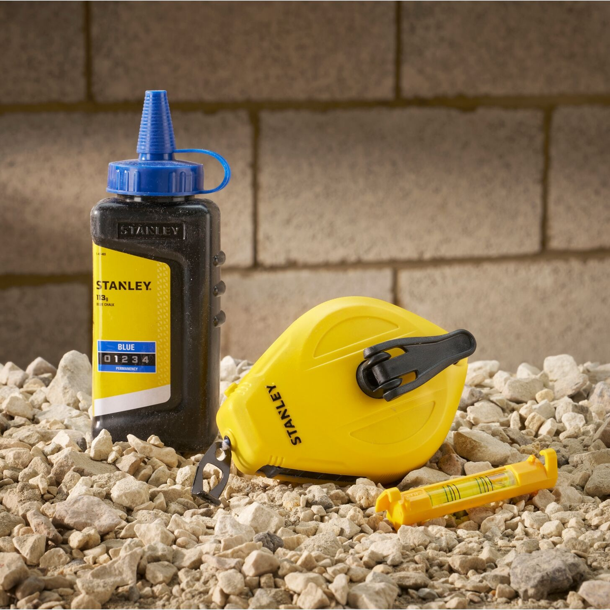STHT47113-0 - Tracer-Kit Stanley STHT47113-0 30 m ABS mit blauem Pulver und Wasserwaage - Bild 6