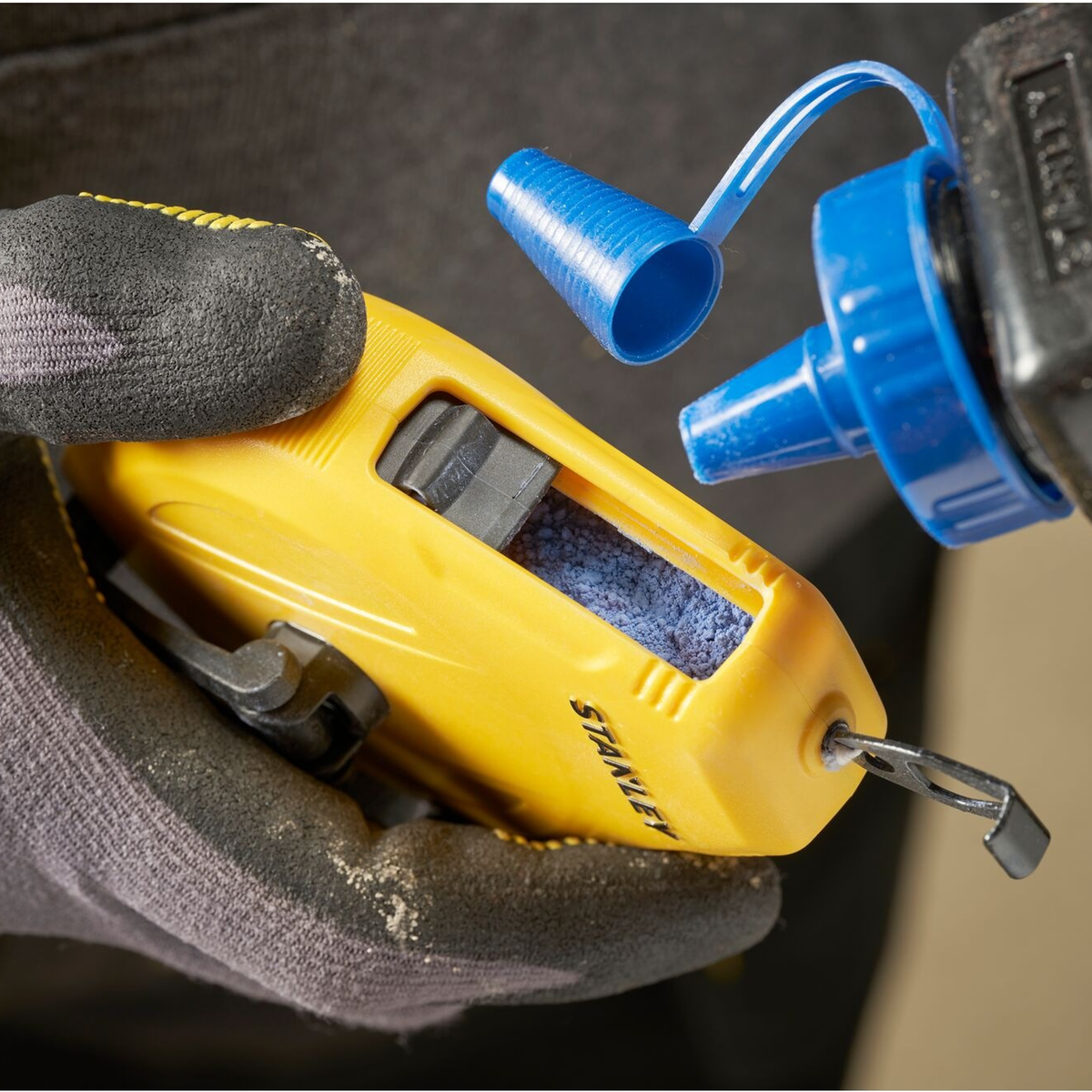 STHT47113-0 - Tracer-Kit Stanley STHT47113-0 30 m ABS mit blauem Pulver und Wasserwaage - Bild 8