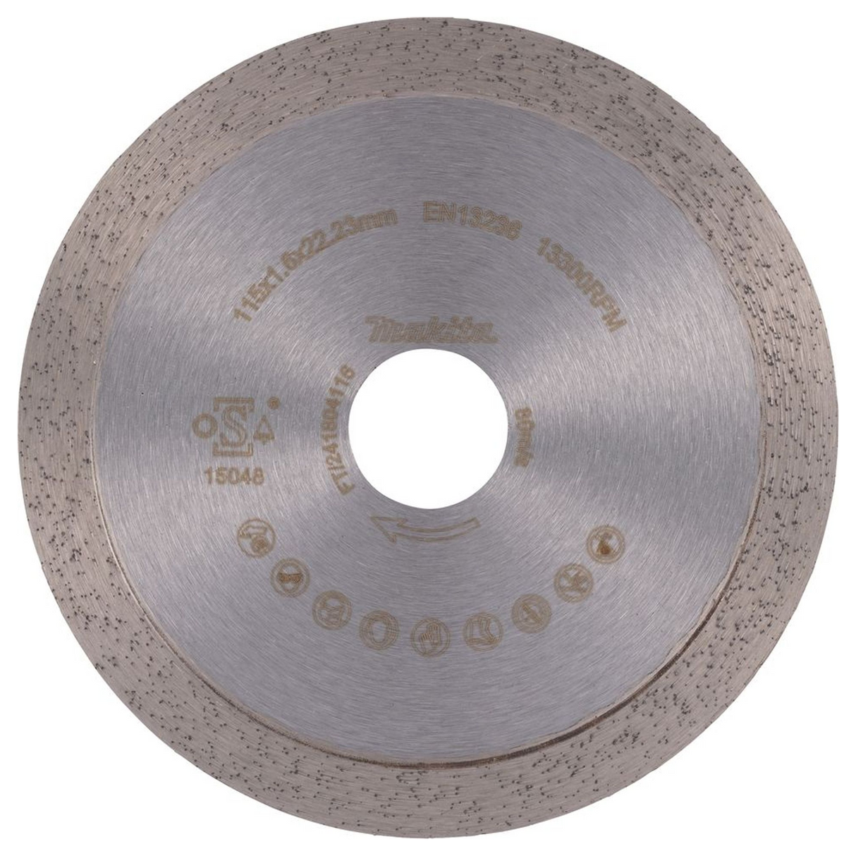 Disco Diamantato Makita D-80210 115mm Corona Continua