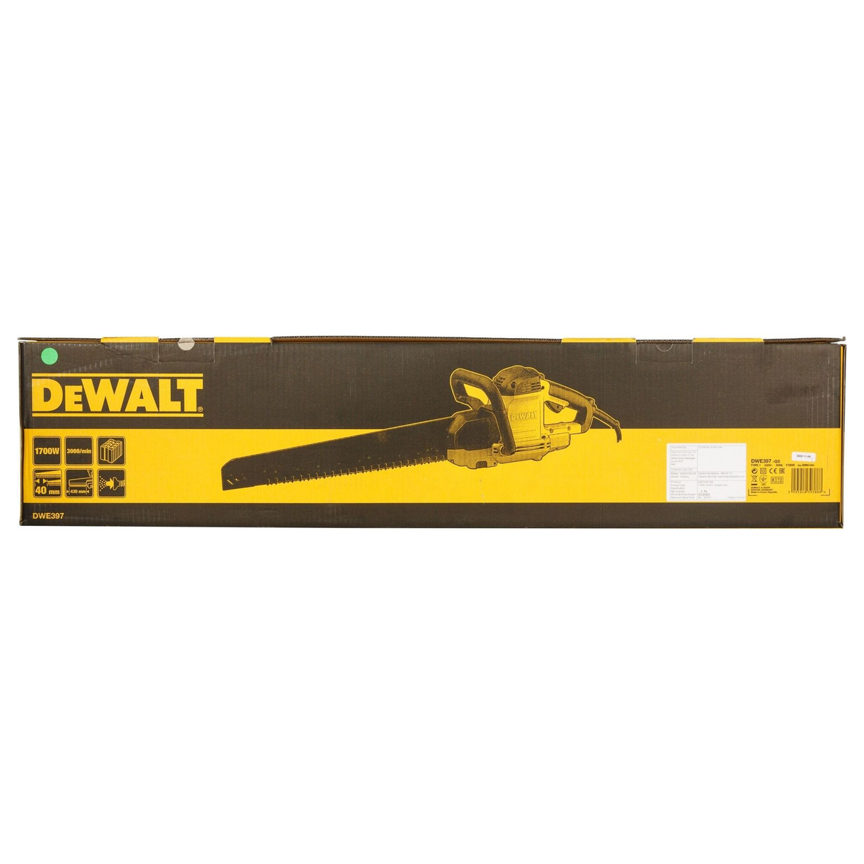 DWE397-QS - Säbelsäge Dewalt DWE397-QS ALLIGATOR 430mm 1700W - Bild 12