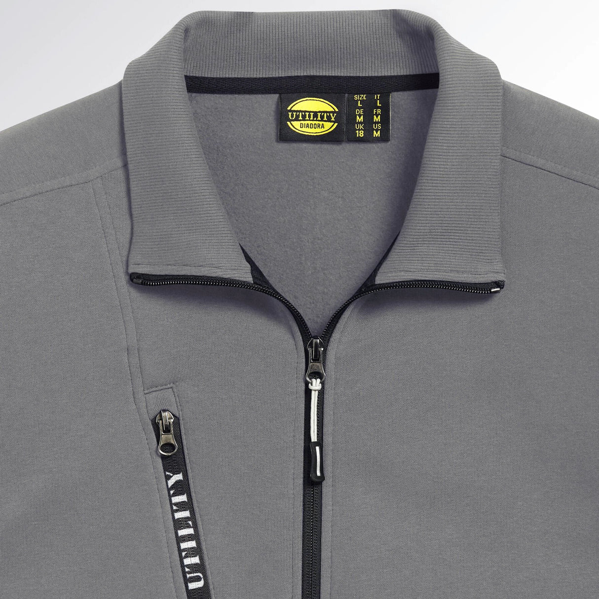 Felpa Diadora Sweatshirt Fz Litework