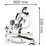 Radialschneidmaschine Bosch GCM 12 SDE