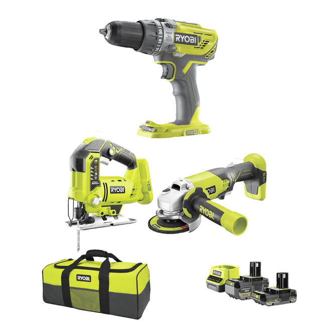 Combo Ryobi RCK183I-242S 18V 2Ah + 4Ah