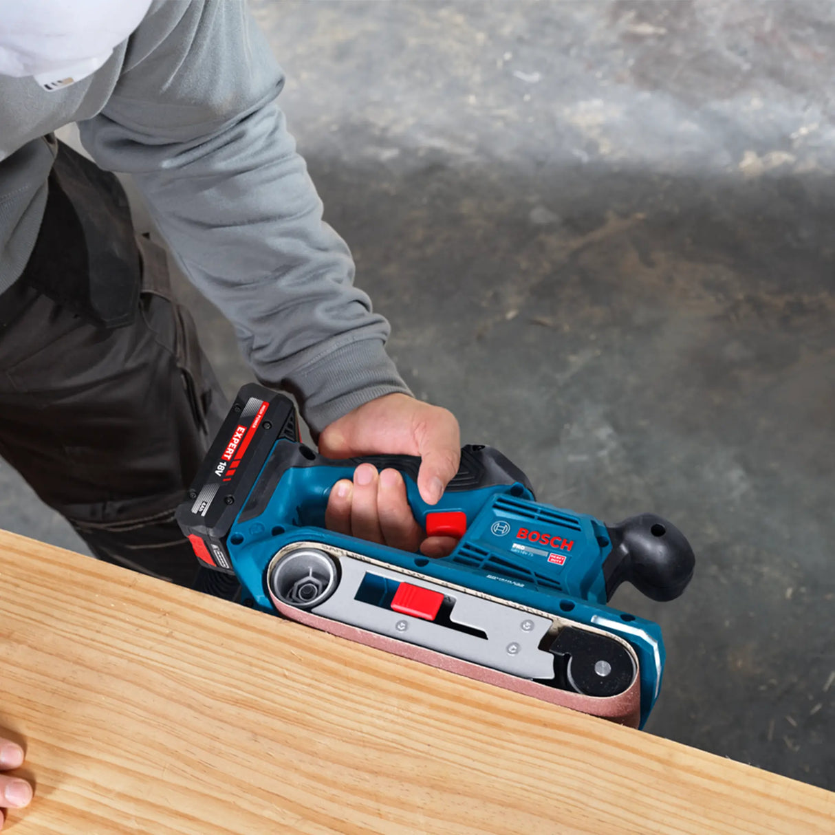 Levigatrice a nastro Bosch PRO GBS 18V-75