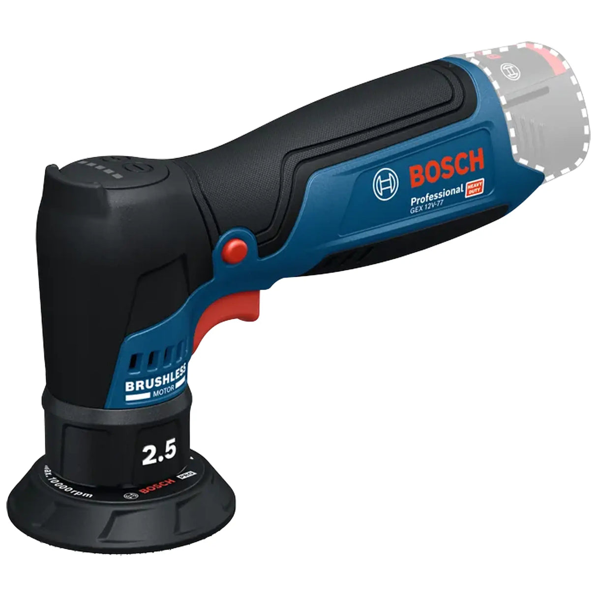 Levigatrice Bosch GEX 12V-77 PRO 12V