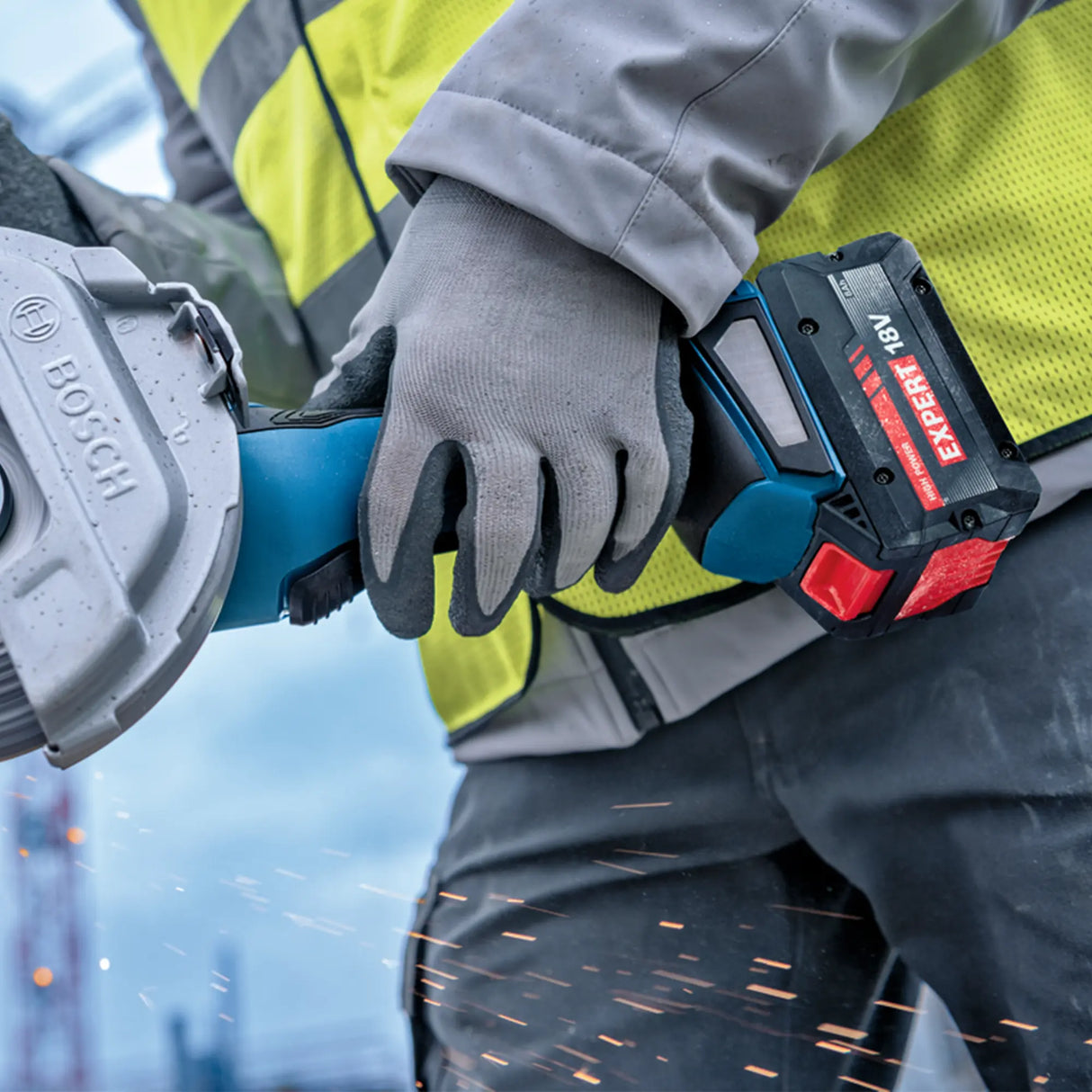 Starter Set Bosch Expert EXBA18V-80 18V 8Ah