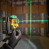 Grüner Mehrlinien-Laser-Tracer Dewalt DCLE14361GB-XJ