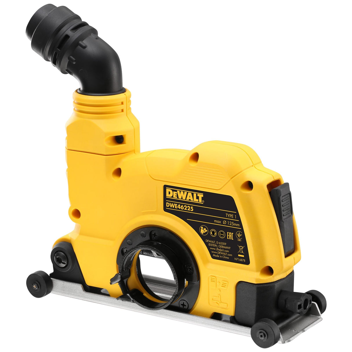 DWE46225-XJ - Protezione da taglio Dewalt DWE46225-XJ per smerigliatrice 125mm - Immagine 5