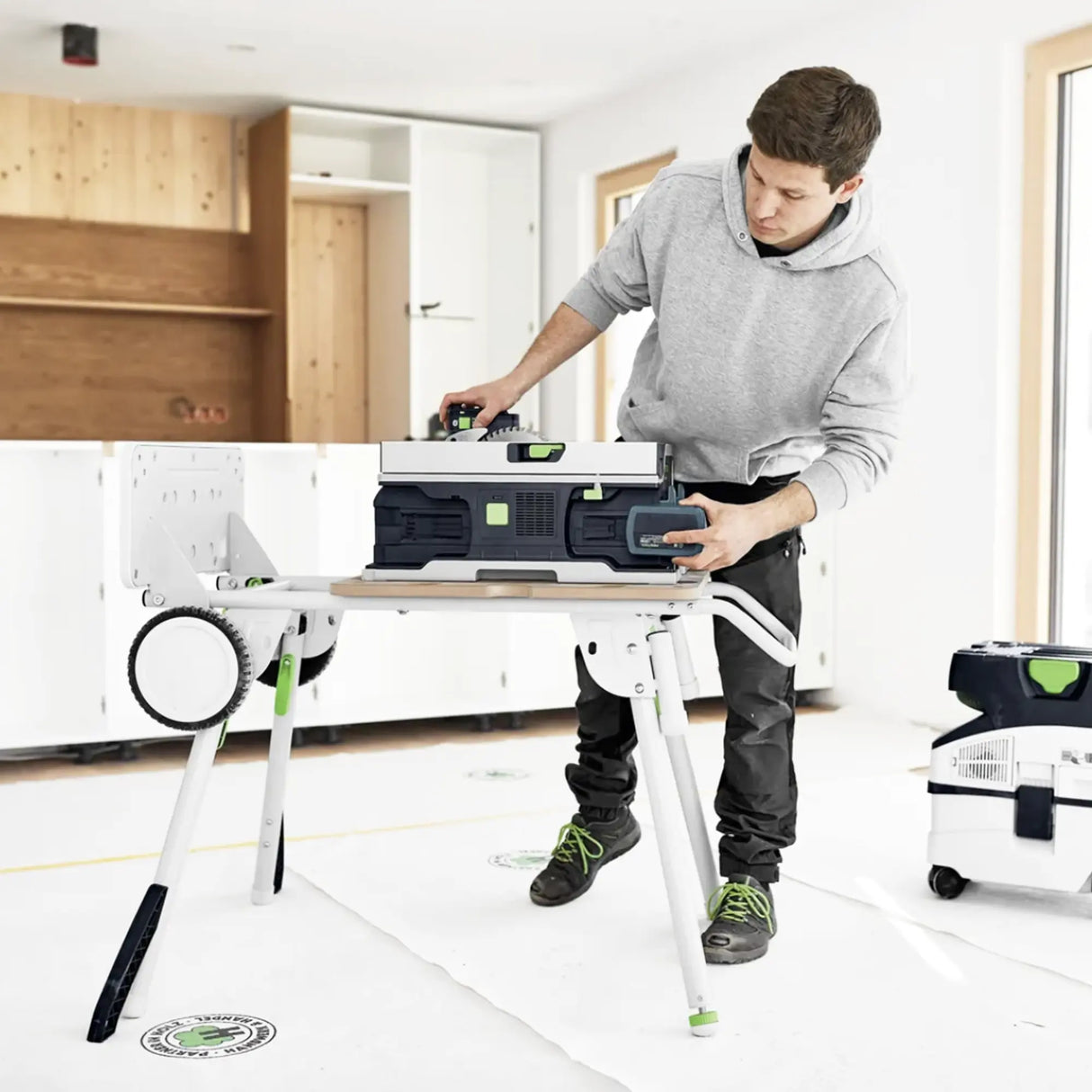 Sega Circolare Banco Festool CSC SYS 50 EB-Basic 18V