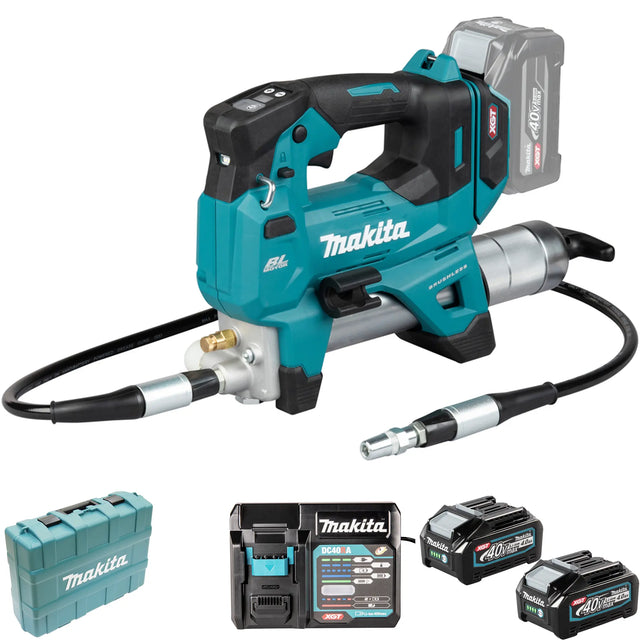 Pistola per Grasso Makita GP001GD201 40V 2.5Ah