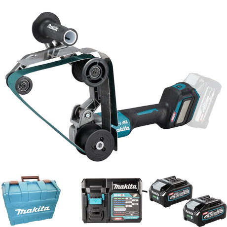Levigatrice a nastro per tubi Makita BS002GU201 40V 4Ah