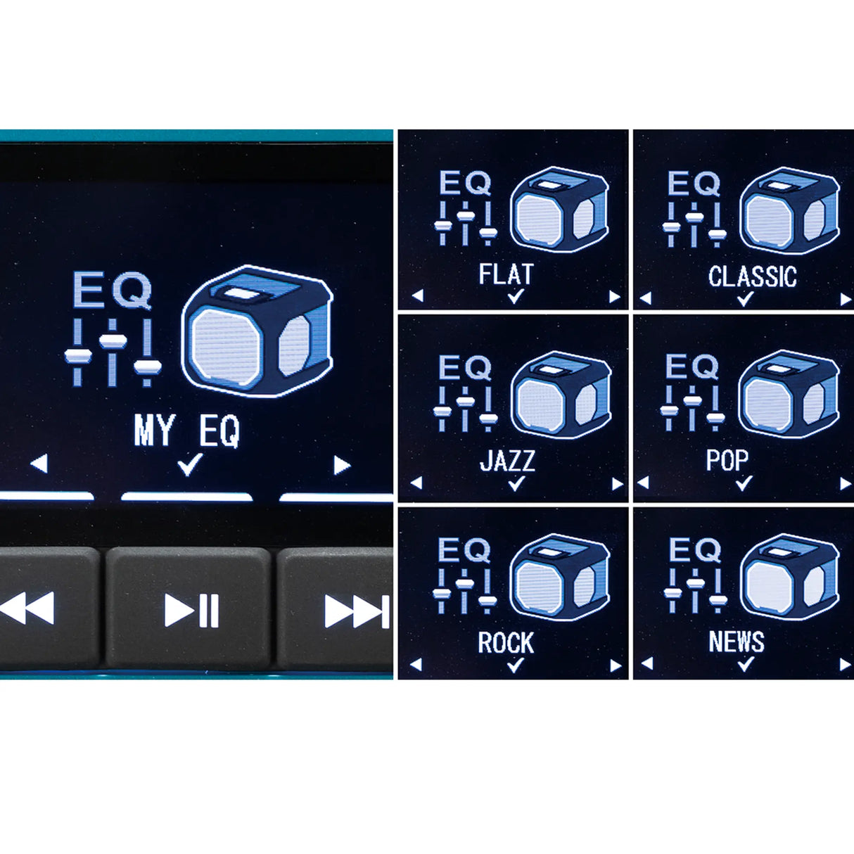 Speaker Bluetooth Makita MR014GZ 18V