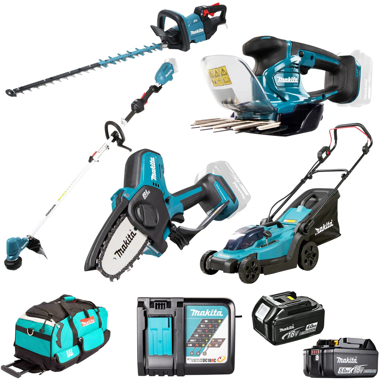 Kit Giardinaggio Makita EMT5418RTJ 18V 4/5Ah