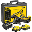 Smerigliatrice Angolare Stanley SFMCG700M2K-QW 18V 4Ah