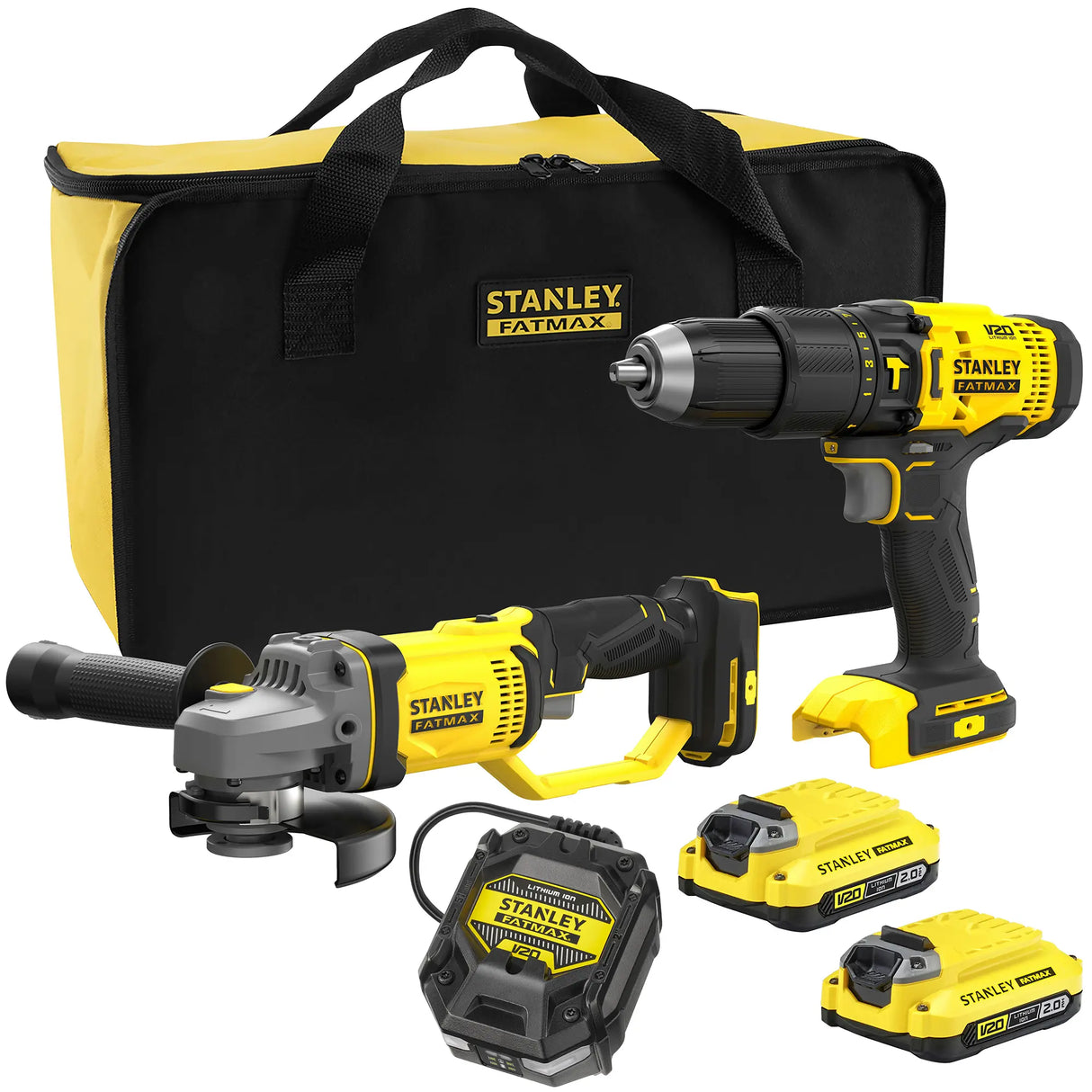 Kit Combo Stanley SFMCK471D2S-QW 18V 2Ah
