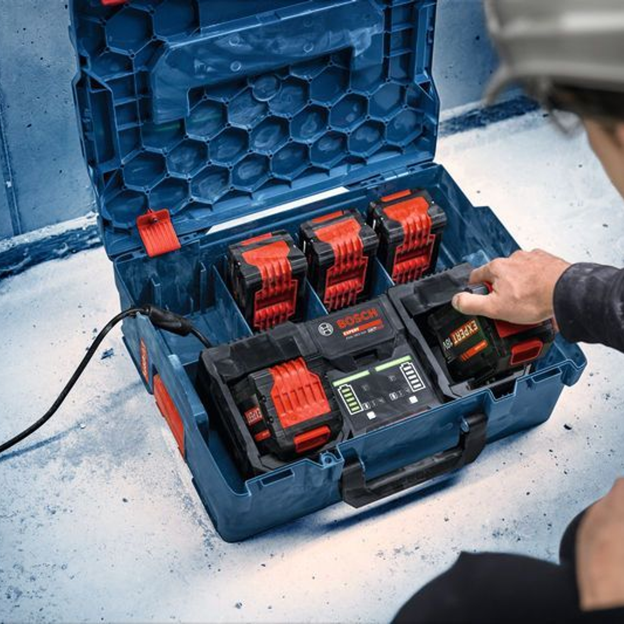 1600A0373X - Batteriesatz Bosch Professionelle EXBA18V-80 18V 8Ah - Bild 25