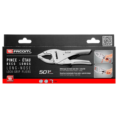501APB - Facom 501APB 250 mm Spitzzange mit Verriegelung